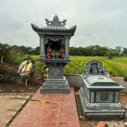 [2023] Bộ cây hương + Mộ đá chuẩn tiêu chuẩn phong thủy, mẫu mới nhất